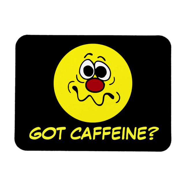 Magnet Flexible Grumpey à visage drogué (Horizontal)