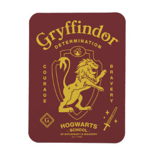 Magnet Flexible GRYFFONDOR™ Détermination Courage Bravoure Armoiri