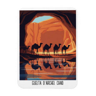 Magnet Flexible Guelta d’Archei Voyage Tchad