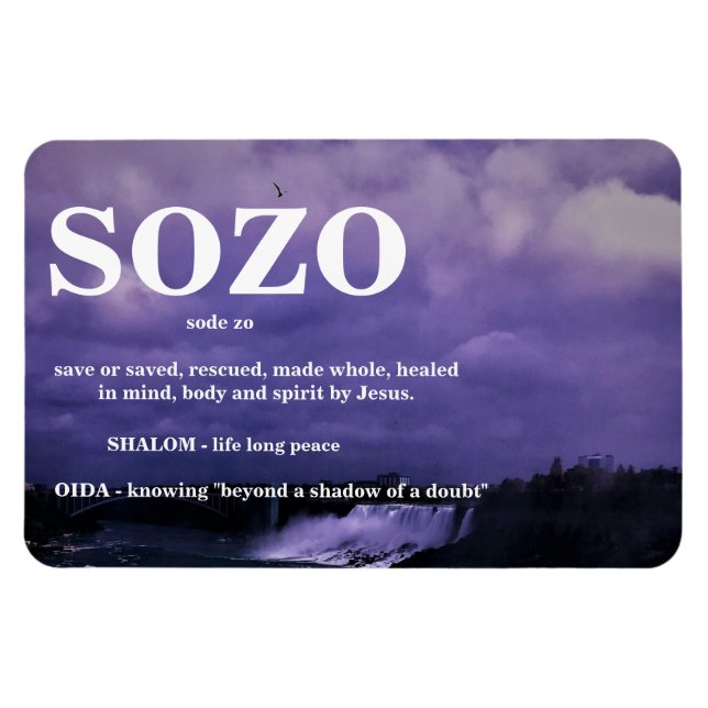 MAGNET FLEXIBLE GUÉRISONS MIRACULEUX DE DIEU (Horizontal)