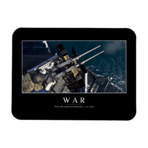 Magnet Flexible Guerre : Citation inspirée 3