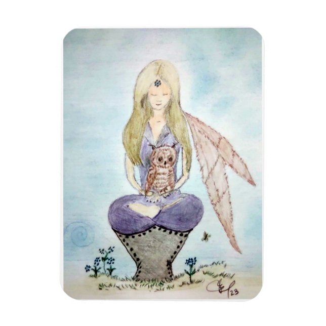 Magnet Flexible Guide de hibou  (Vertical)