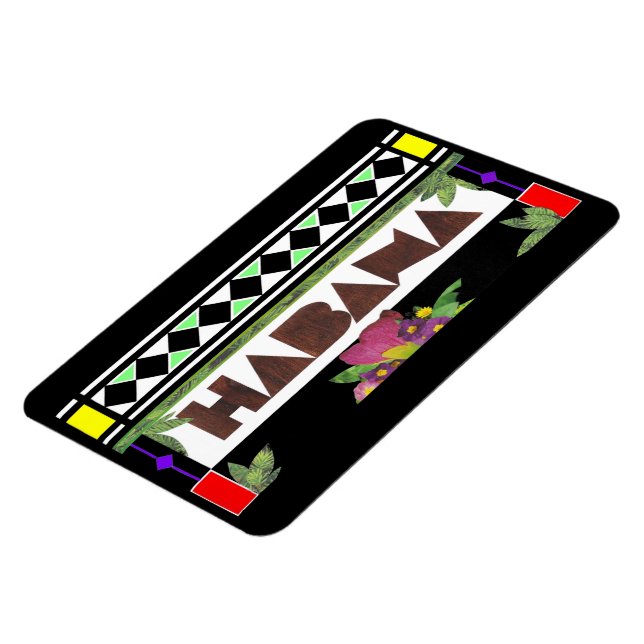 Magnet Flexible HABANA - Impression de verre (Côté Gauche)