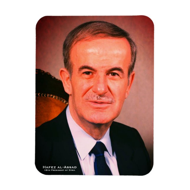 Magnet Flexible Hafez al-Assad, Président de la République arabe s (Vertical)