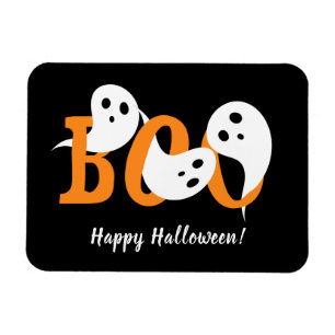 Magnet Flexible Halloween Ghosts Boo Noir
