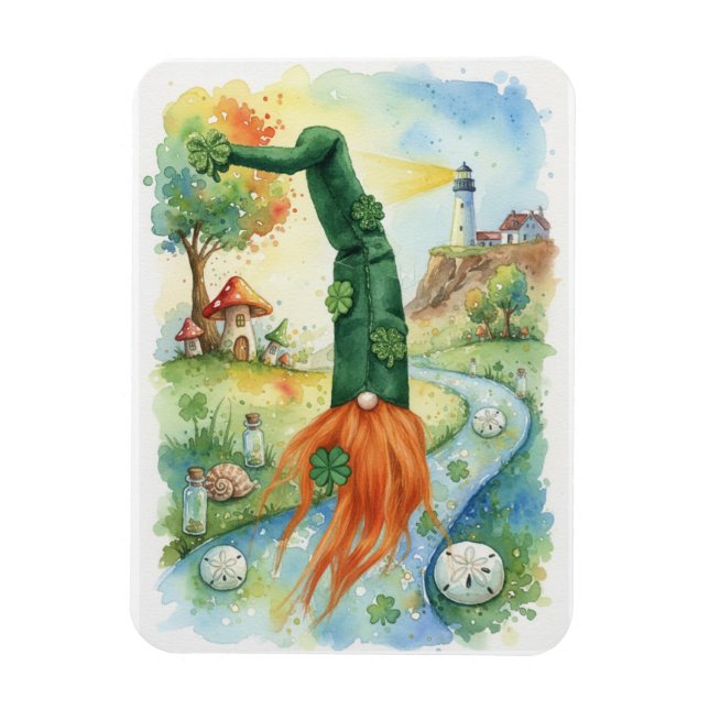 Magnet Flexible Happy St Patricks Day  (Vertical)