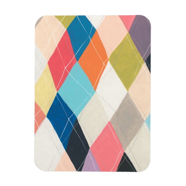 Magnet Flexible Harlequin Hopscotch - Motif Jacquard (Vertical)