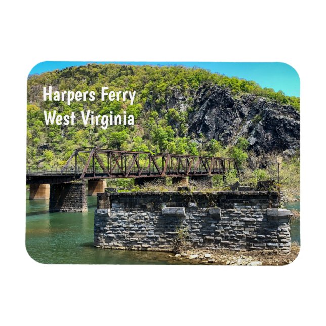 Magnet Flexible Harpers Ferry, Virginie-Occidentale (Horizontal)