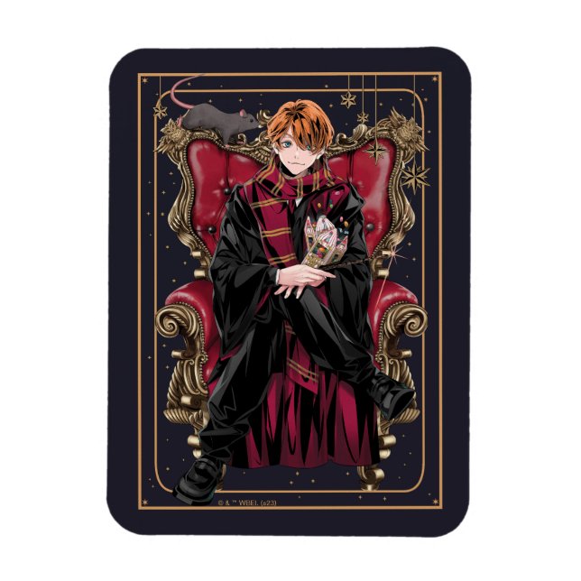 Magnet Flexible HARRY POTTER™ | Anime Ron Weasley Assis (Vertical)