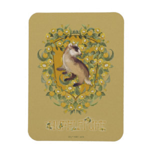 Magnet Flexible HARRY POTTER™   Blason HUFFLEPUFF™