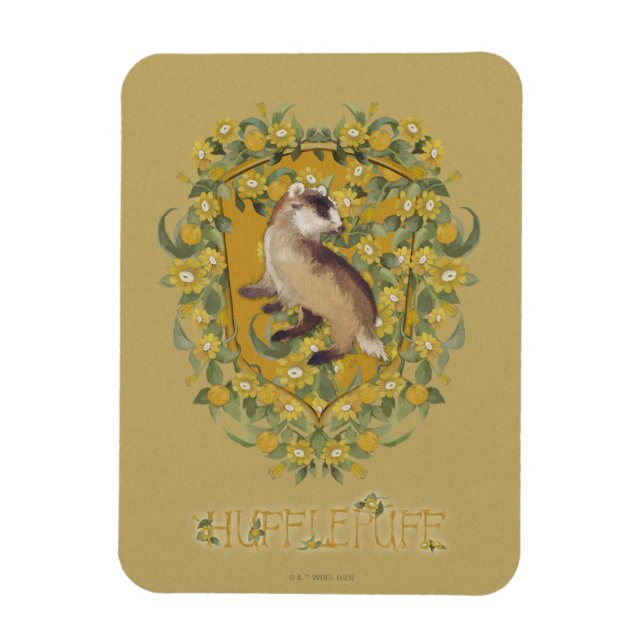 Magnet Flexible HARRY POTTER™ | Crête HUFFLEPUFF™ (Vertical)