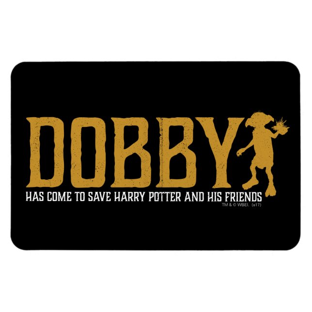 Magnet Flexible Harry Potter | Dobby Save Harry Potter (Horizontal)