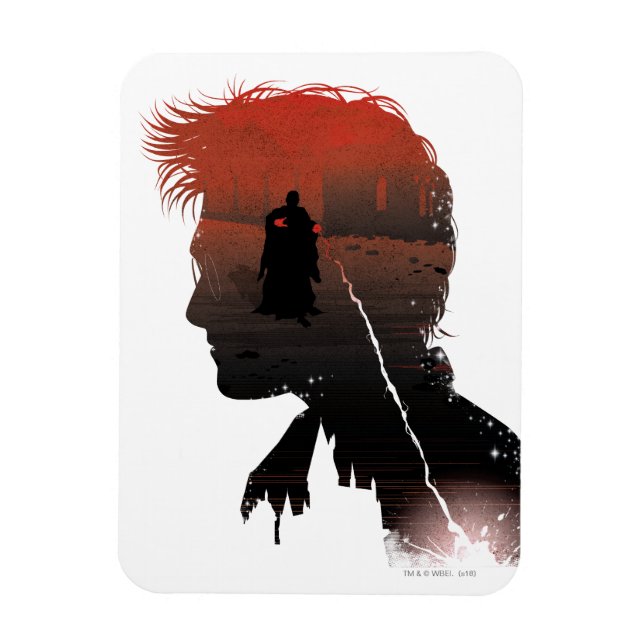 Magnet Flexible Harry Potter | Harry & Voldemort Duel de sorciers (Vertical)