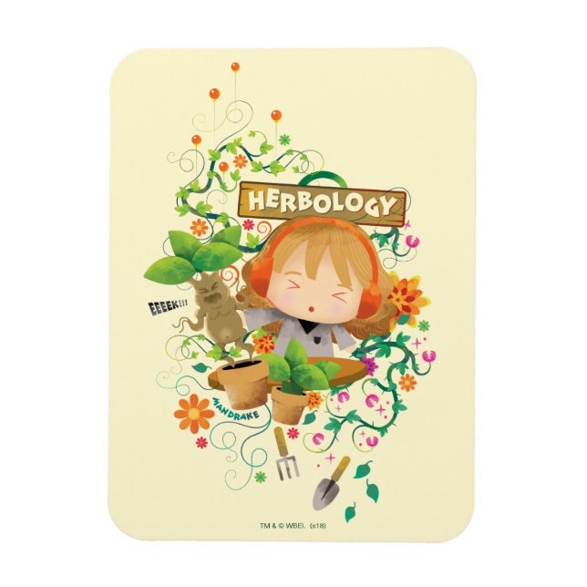 Magnet Flexible Harry Potter | Hermione Herbology Class Graphic (Vertical)