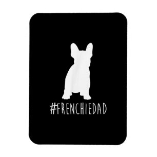 Magnet Flexible hashtag   frenbuldog dad venge