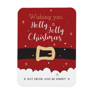 Magnet Flexible Have a Holly Jolly Christmas