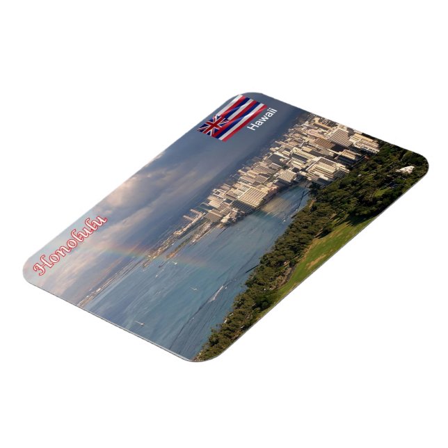 Magnet Flexible Hawaii - Honolulu - (Côté Gauche)