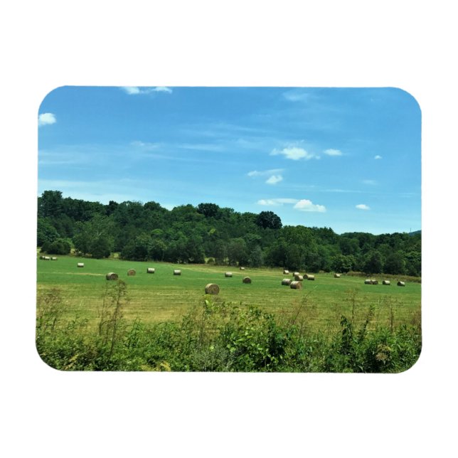 Magnet Flexible Hay Bales, Wytheville, Virginie (Horizontal)