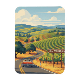 Magnet Flexible Healdsburg California Travel