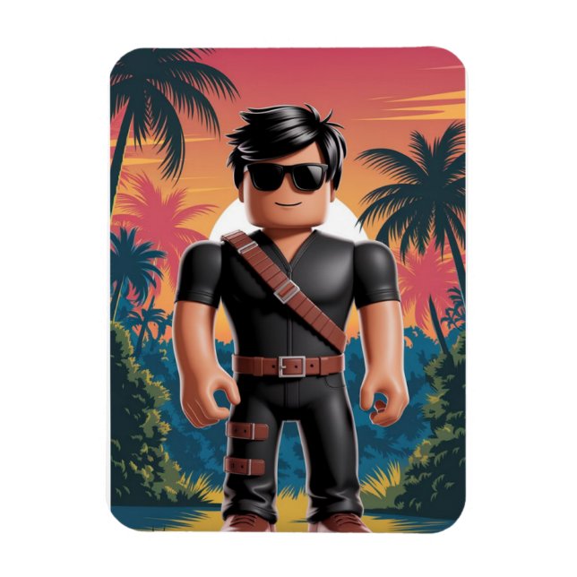 Magnet Flexible Hello summer  (Vertical)