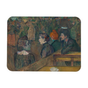 Magnet Flexible Henri de Toulouse-Lautrec - Moulin de la Galette