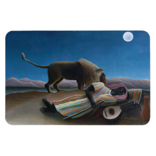 Magnet Flexible Henri Rousseau - La Bohémienne endormie