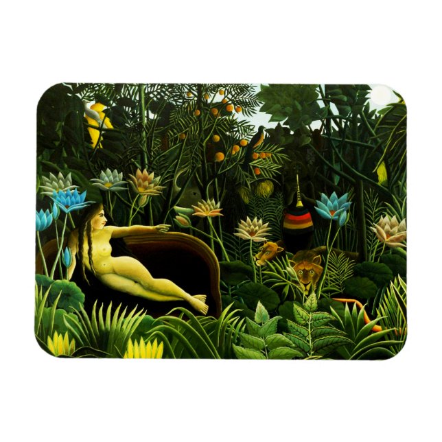 Magnet Flexible Henri Rousseau L'aimant du rêve (Horizontal)