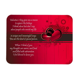 Magnet Flexible heureuse Sainte-Valentin