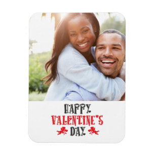 Magnet Flexible Heureuse Sainte-Valentin photo