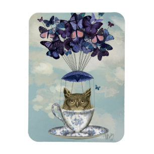 Magnet Flexible Hibou dans Teacup 2