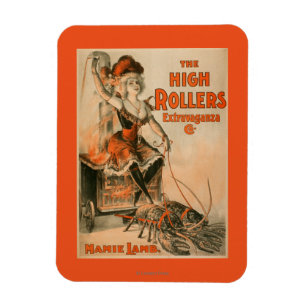Magnet Flexible High Rollers Extravaganza "Mamie Lamb" Jouer