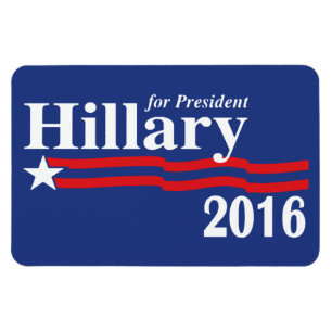Magnet Flexible Hillary Clinton pour l'aimant de président 2016