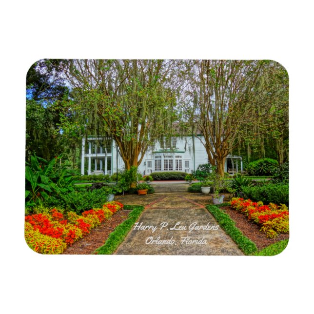 Magnet Flexible Historique Harry P Leu Gardens & Museum Orlando FL (Horizontal)