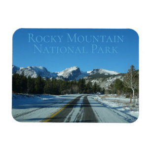 Magnet Flexible Hiver dans le Parc national des Rocheuses, Colorad