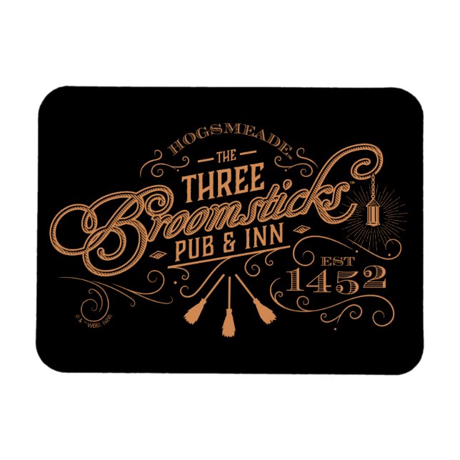 Magnet Flexible HOGSMEADE™ THE TROIS BROOMSTICKS™ Pub & Inn (Horizontal)