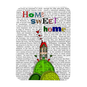 Magnet Flexible Home Sweet Home Illustration