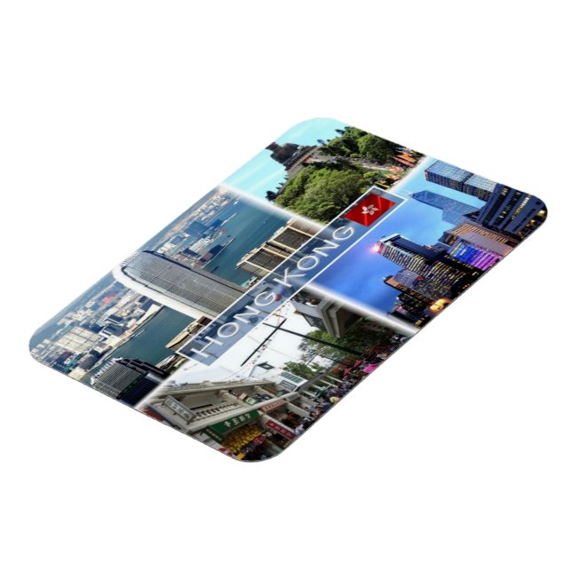 Magnet Flexible Hong Kong - Bouddha de Tian Tan - (Côté Gauche)