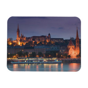 Magnet Flexible HONGRIE, Budapest : Castle Hill, église calviniste