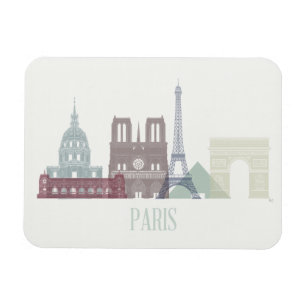 Magnet Flexible Horizon de Paris