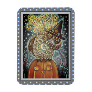 MAGNET FLEXIBLE HORSEMAN OWL SANS TÊTE, OISEAU COUCHANT