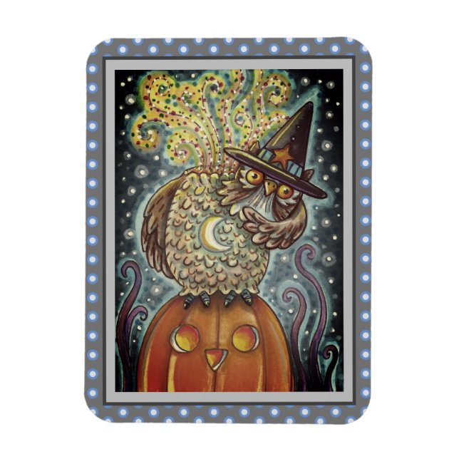 MAGNET FLEXIBLE HORSEMAN OWL SANS TÊTE, OISEAU COUCHANT (Vertical)