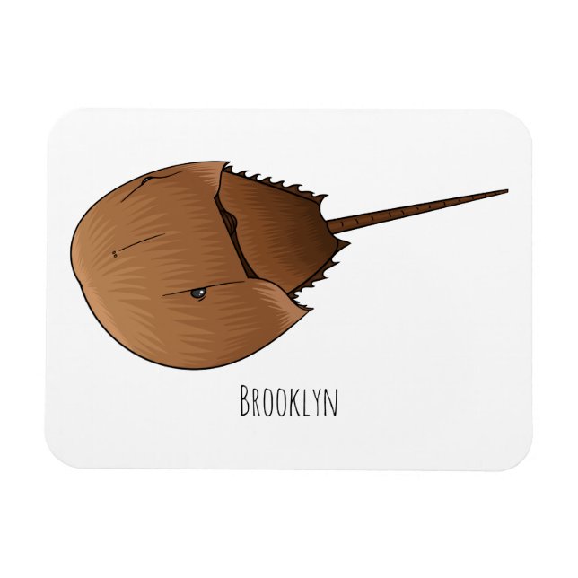 Magnet Flexible Horseshoe crab (Horizontal)