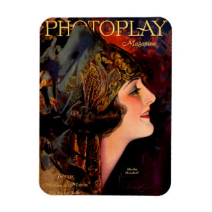 Magnet Flexible Housse du magazine Photoplay 1920
