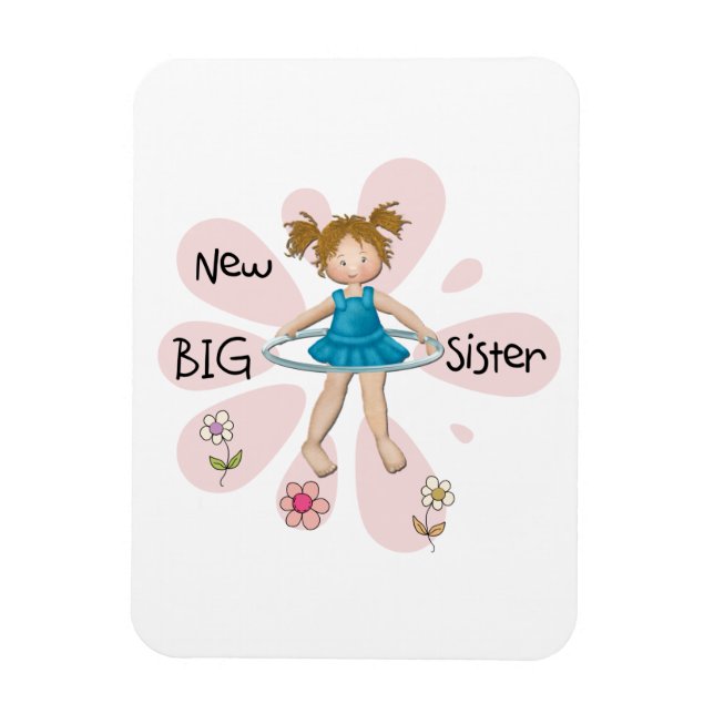 Magnet Flexible Hula Hoop Nouvelle grande soeur (Vertical)