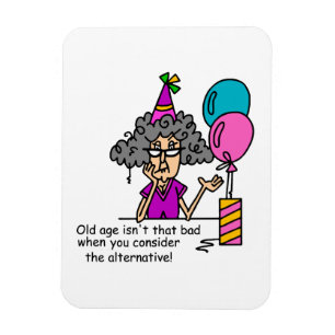 Magnet Flexible Humour alternatif d'anniversaire
