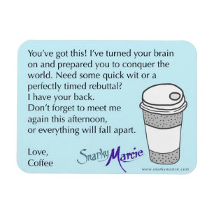 Magnet Flexible Humour café