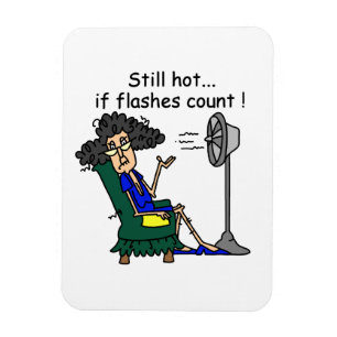 Magnet Flexible Humour de bouffée de chaleur