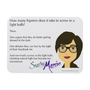 Magnet Flexible Humour de hippie