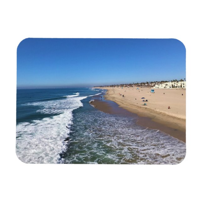 Magnet Flexible Huntington Beach, Californie (Horizontal)