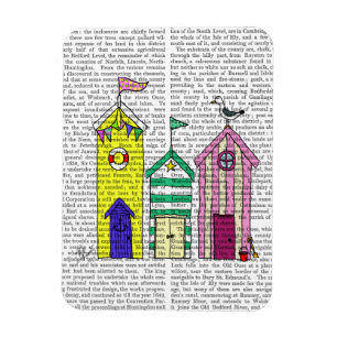 Magnet Flexible Huttes de plage 1 illustration